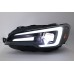 Subaru WRX / Levorg VA VM 15-21 Projector Headlamp w Light Bar Function & Sequential Signal [ 1 Pair Left & Right ]